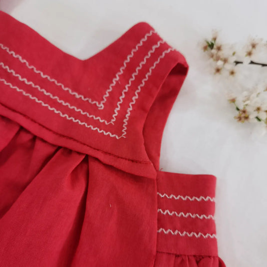 Blusa Marinera Roja