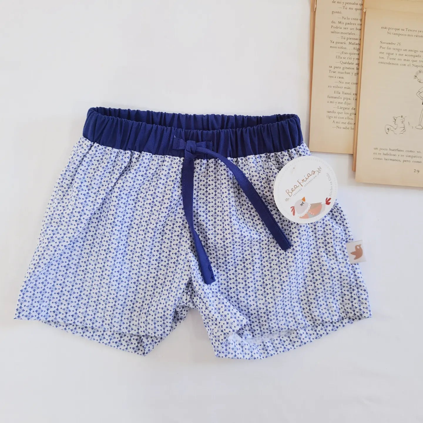 Short Marinero Azul