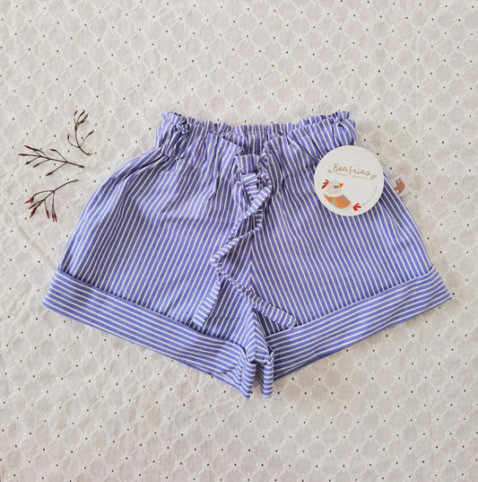 Short Rayas Azul