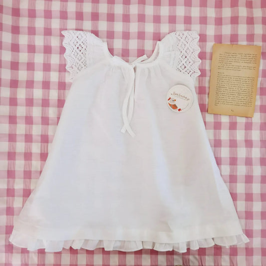 Vestido Lino Blanco