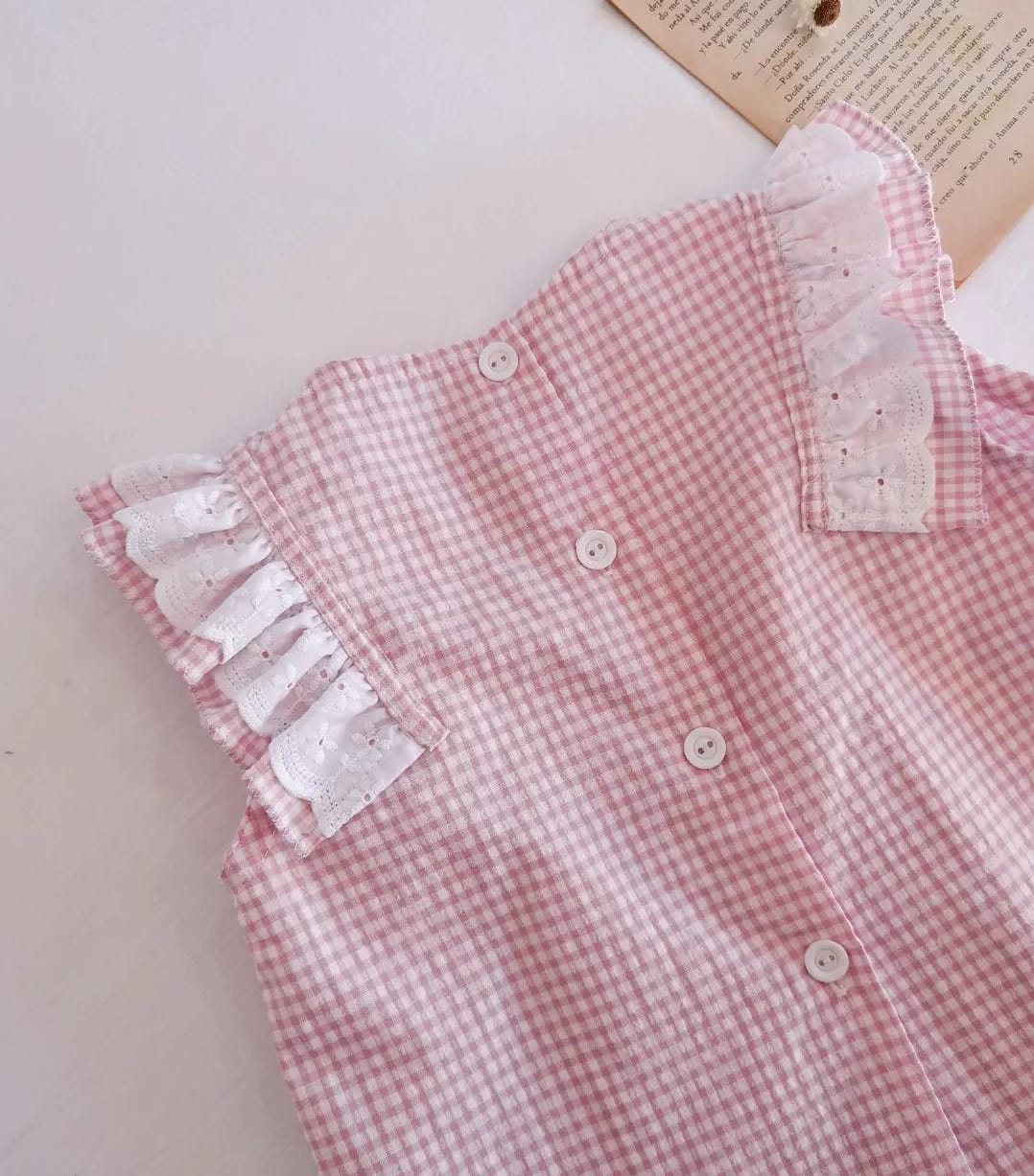 Blusa Cuadrille Rosa