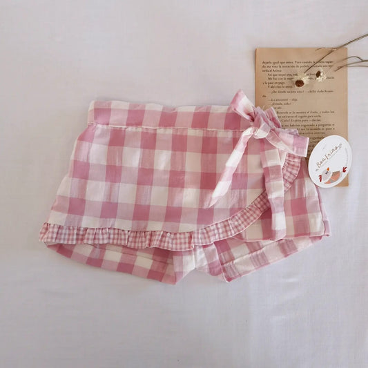 Short Falda Rosada